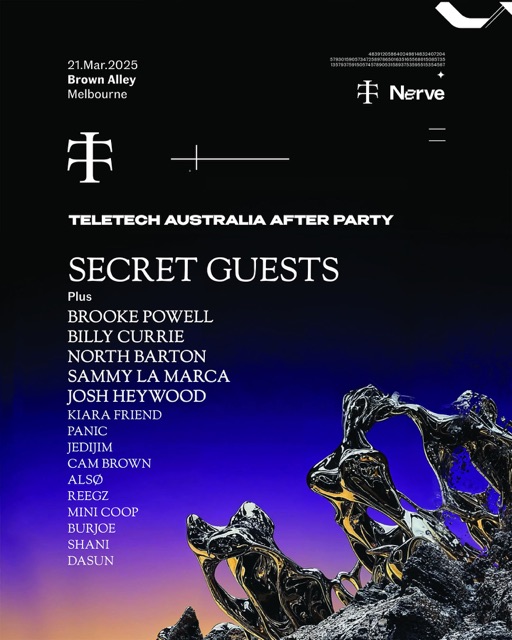 Erste Teletech-Afterparty, Nerve Melbourne