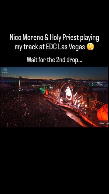 Nico Moreno und Holy Priest spielen Fucking Feral auf dem EDC Las Vegas