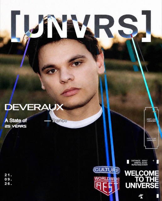 Instagram-Post von DEVERAUX: IBIZA I’m beyond excited to announce that I’ll be making my Ibiza debut at unvrsibiza on…