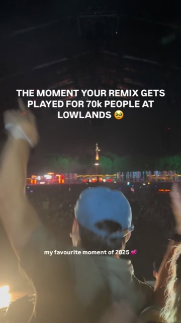 Repeat-Remix auf der Hauptbühne von Lowlands