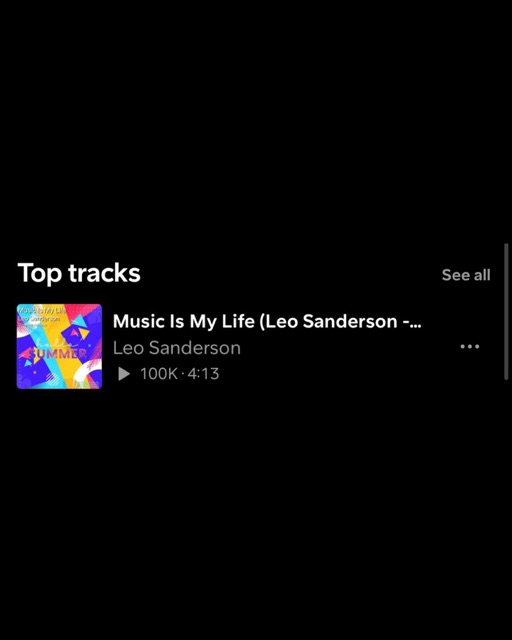 100 000 reproducciones en SoundCloud